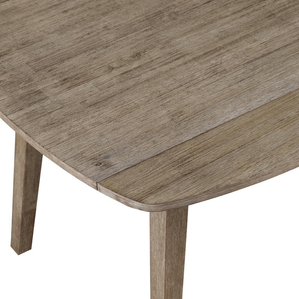 Boulder 40" Brown Reclaimed Wood Extendable Dining Table