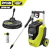 RYOBI 2100 PSI 1.2 GPM Cold Water Electric Pressure Washer with Surface Cleaner