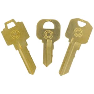 Brass Snap Hook with Ring (5-Pack)