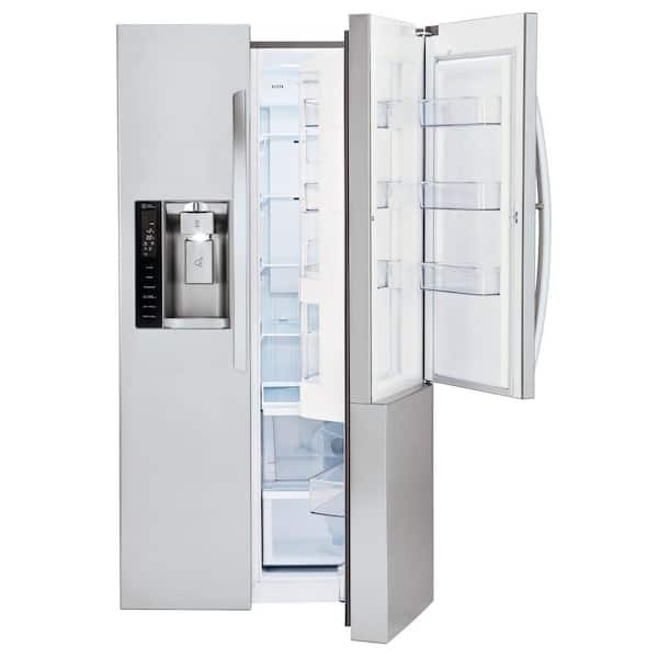 LG 26.1 cu. ft. Side by Side Refrigerator with ColdSaver and Door