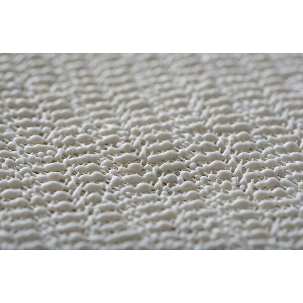 Tayse Rugs Comfort Grip Ivory 5 Ft X 7 Ft Rug Pad Cgp1002 5x8 The Home Depot