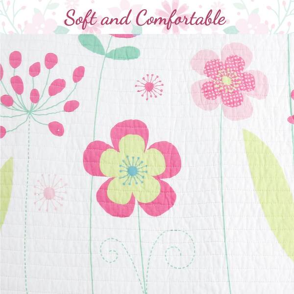 Flower Vase Embroidery Quilt Fabric Bundle