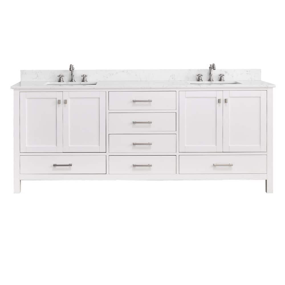 Have a question about YASINU Bath Mist 84 in. W. Double Sink