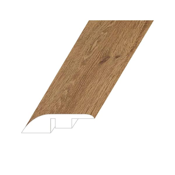 Montserrat Romulus Tapered Anzac 0.6 in. Thick x 1.8 in. Wide x 94.5 in. Length Vinyl Reducer Molding