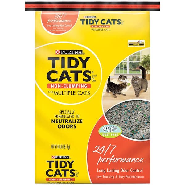 Purina Tidy Cats 40 lb. 24/7 Performance Conventional Cat Litter Bag