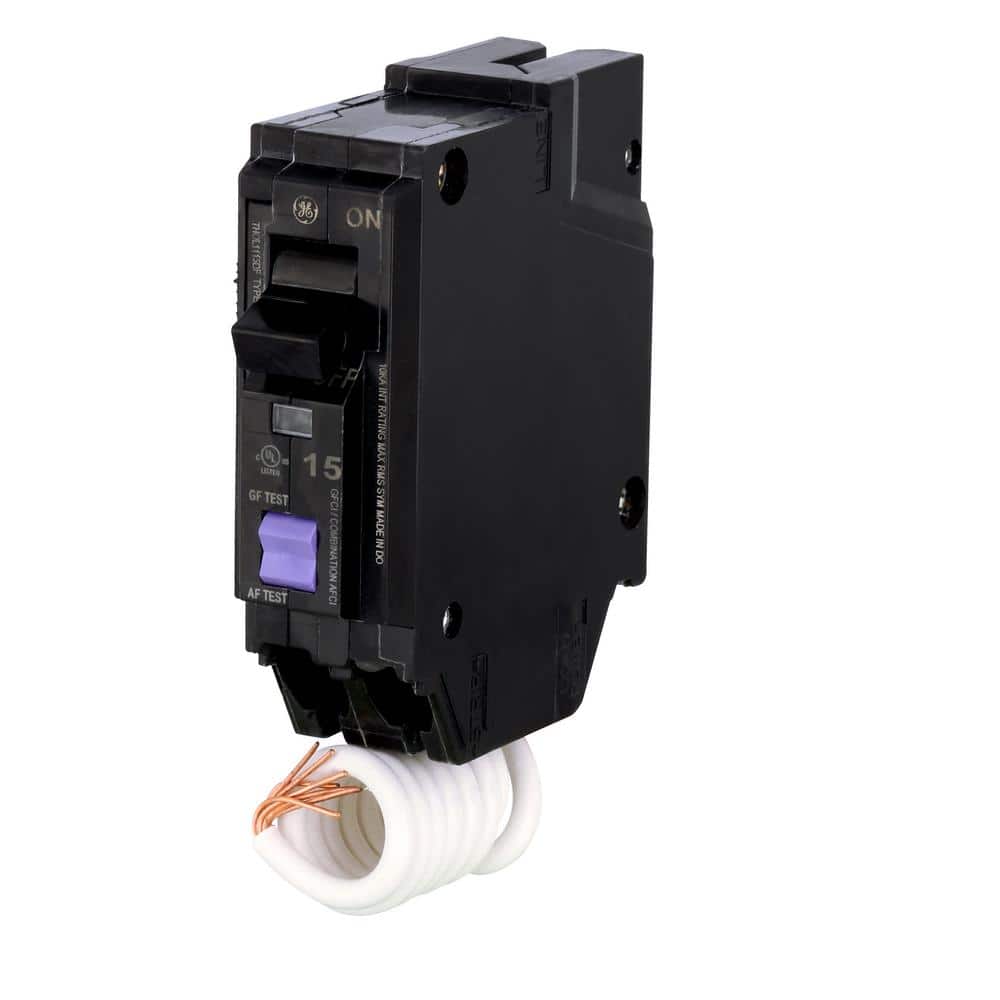 15 Amp Single-Pole Dual Function Arc Fault/GFCI Breaker (THQL1115DFA)