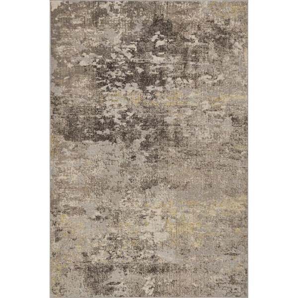 nuLOOM Monet Beige 10 ft. x 14 ft. Modern Abstract Area Rug
