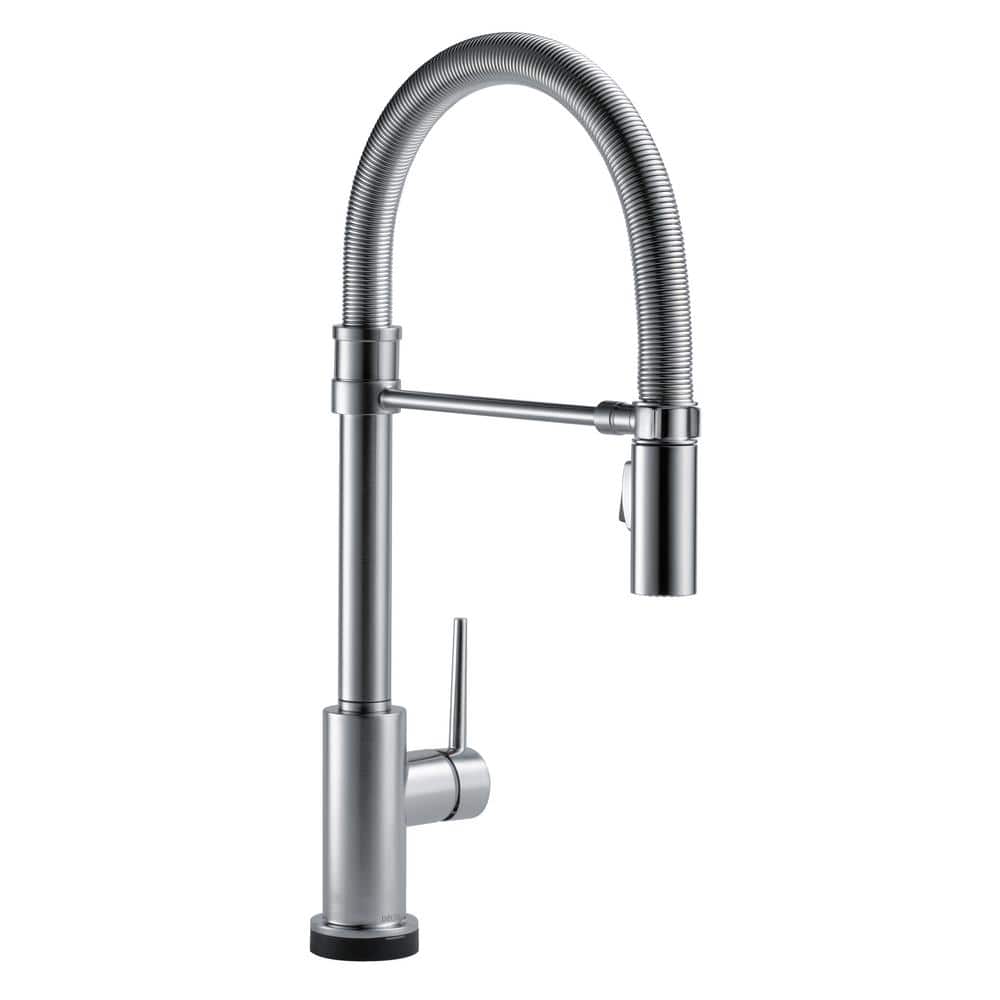 Delta Trinsic Spring Spout Touch2O Touchless Technology Single