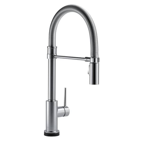 Delta Trinsic Touch2O with Touchless Technology Single Handle Pull Down ...