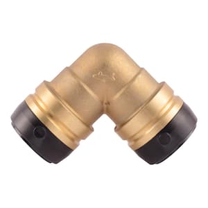 1-1/4 in. Push-to Connect Brass 90-Degree Elbow Fitting
