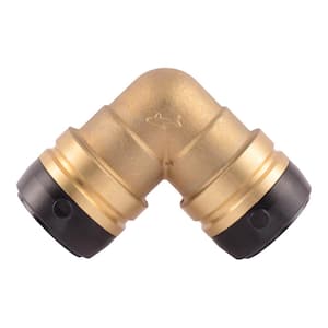 SharkBite 1-1/2 in. Push-to Connect Brass 90-Degree Elbow Fitting
