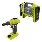 ONE+ 18V Cordless Inflator/Deflator and High Volume Inflator (Tools Only)