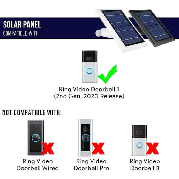 ring doorbell solar camera