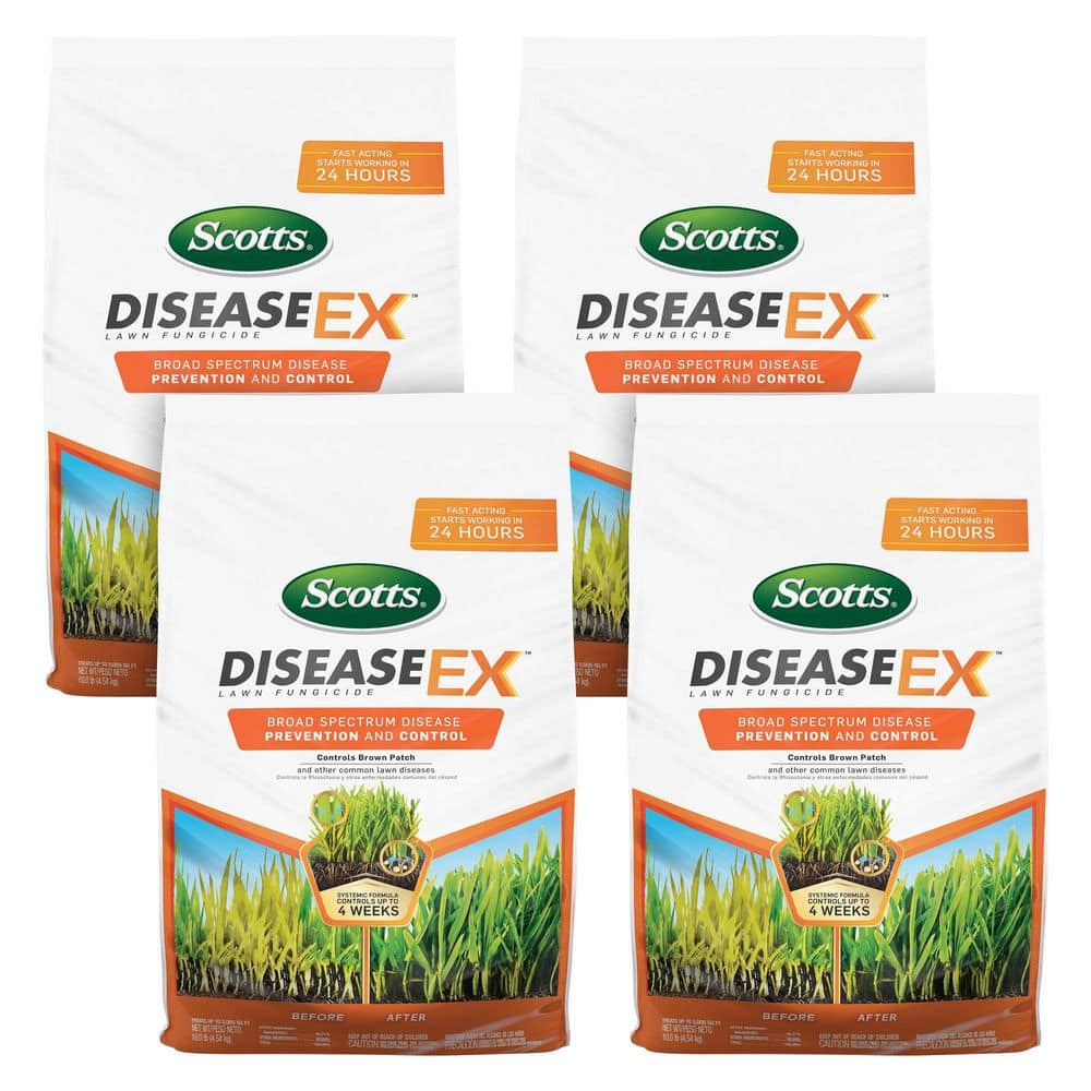 DiseaseEx Lawn Fungicide 10 lbs. Granular Fungicide, Controls Brown Patch, Pythium Blight, More as Listed (4-Pack) price history on PriceWatchPro