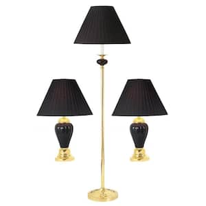 64 in. Gold Standard Light Bulb Urn Bedside Table Lamp