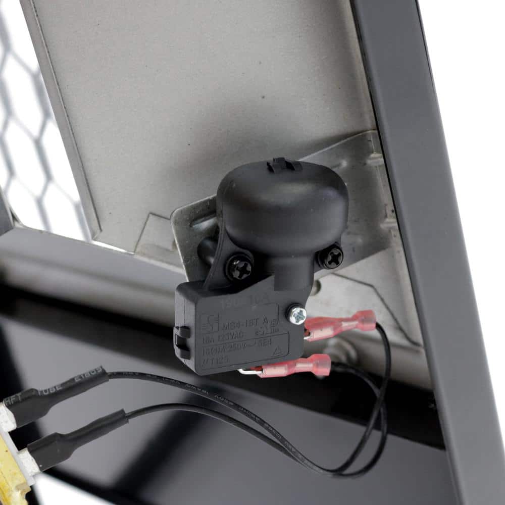 35,000 BTU Black Metal Portable Propane Heater