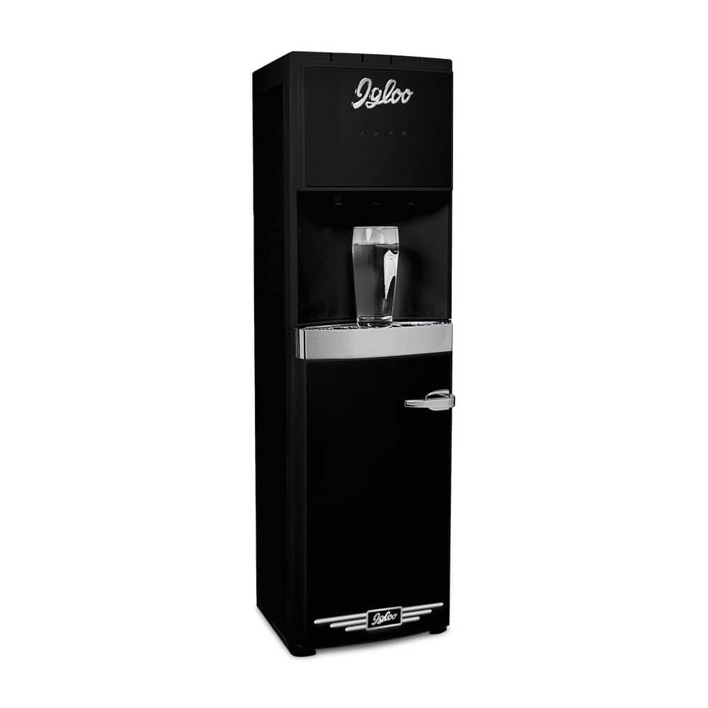 Retro Hot, Cold & Room Temperature Bottom-Load Water Dispenser, Black price history on PriceWatchPro