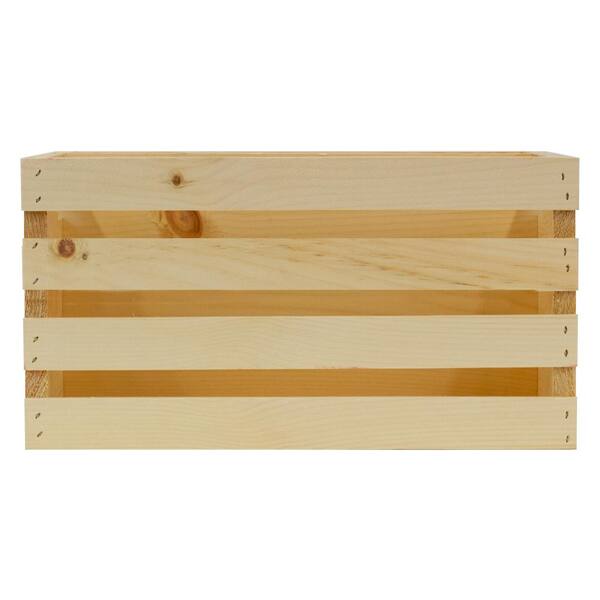 Extra Small Rectangular Wooden Box with Lid14.5 x 9 x 6 cmPlain Decor Pine 