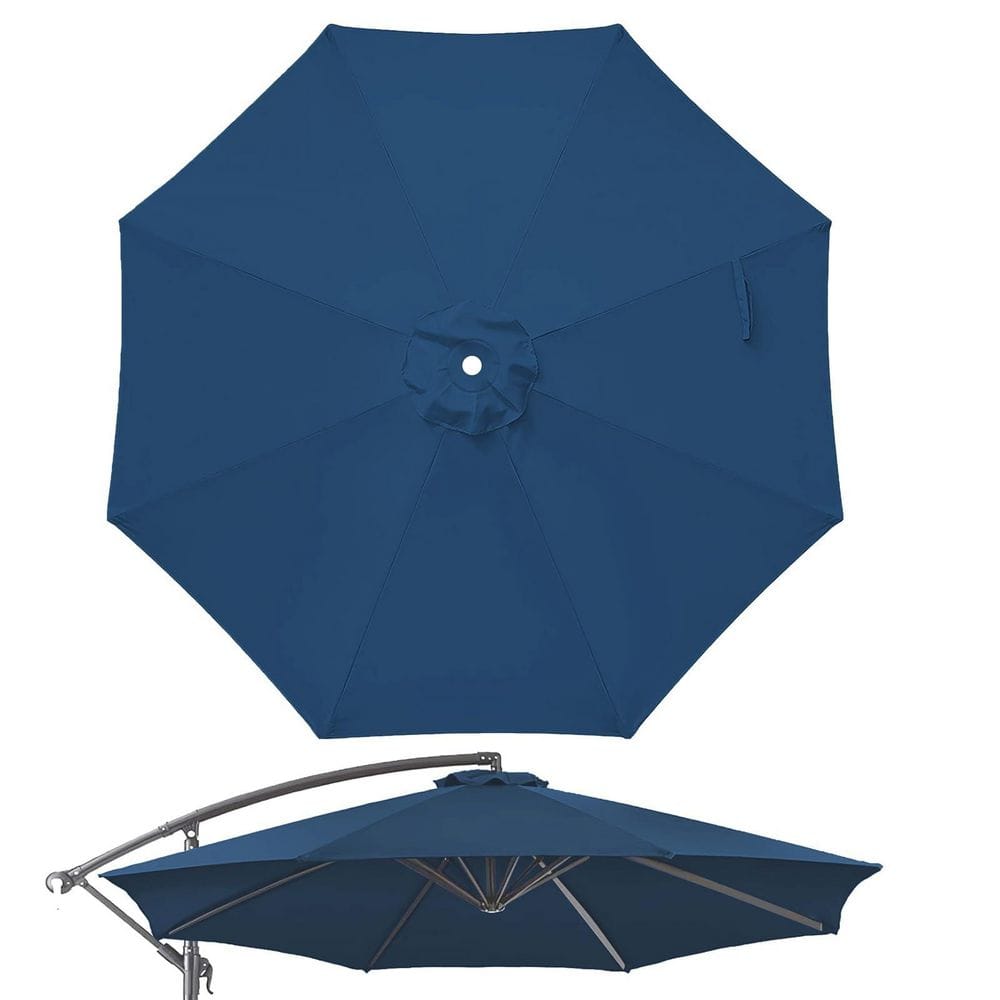 10 ft. Offset Cantilever Patio Umbrella Replacement Canopy, 8 Ribs Replacement Cover, Outdoor Shade Canopy Only price history on PriceWatchPro
