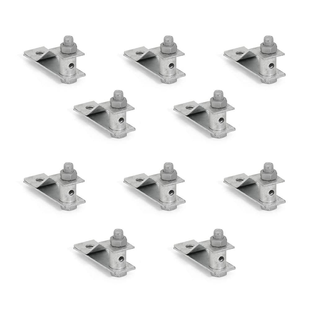 Chain Link Wire Tensioner, Fencing Wire Tightener, Wire Tensioner Tool, Galvanized Wire Strainer, Chain Link Fence Hardware Parts, Pack of 10 Fencer