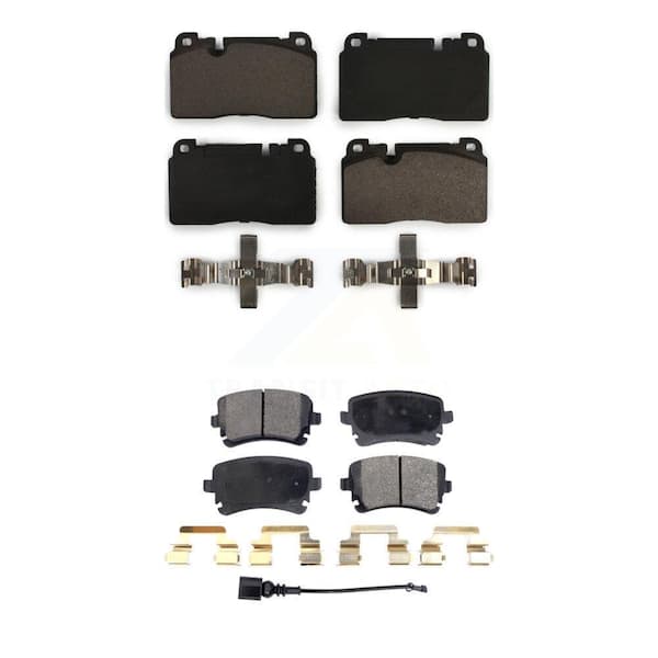 TEC Front Rear Ceramic Brake Pads Kit For 2016 Audi Q5 FLEX engine KTC-100567