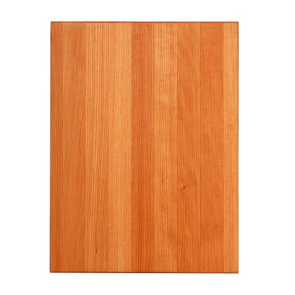 Cherry Wood Edge Grain Reversible Cutting Board, 20 x 15 x 1.5 in.