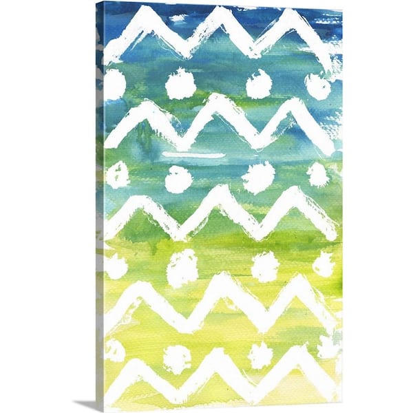 GreatBigCanvas "Watercolor Pattern III" by Elizabeth Medley Canvas Wall Art