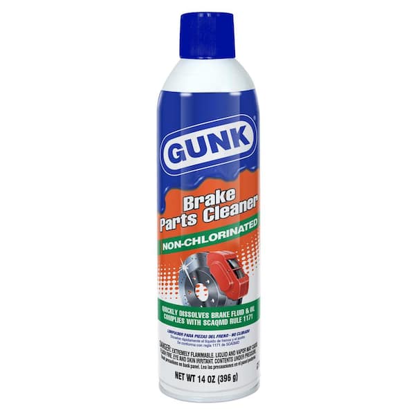 GUNK 14 oz. Non-Chlorinated Brake Cleaner Spray M710/6 - The Home Depot