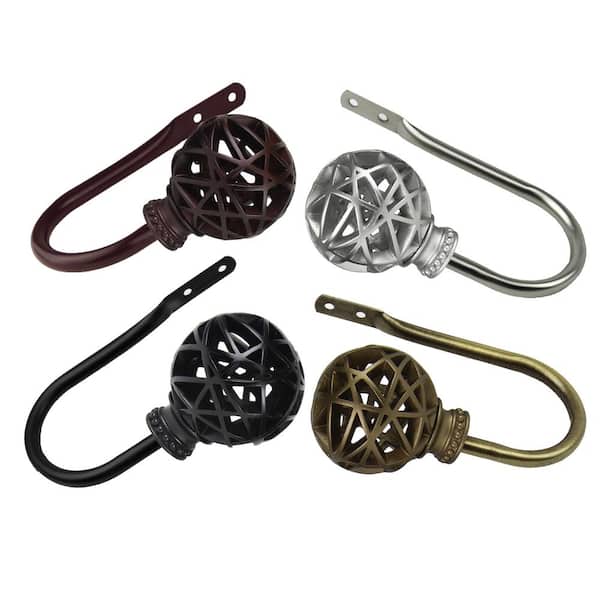 London Holdback Pair - Antique Brass