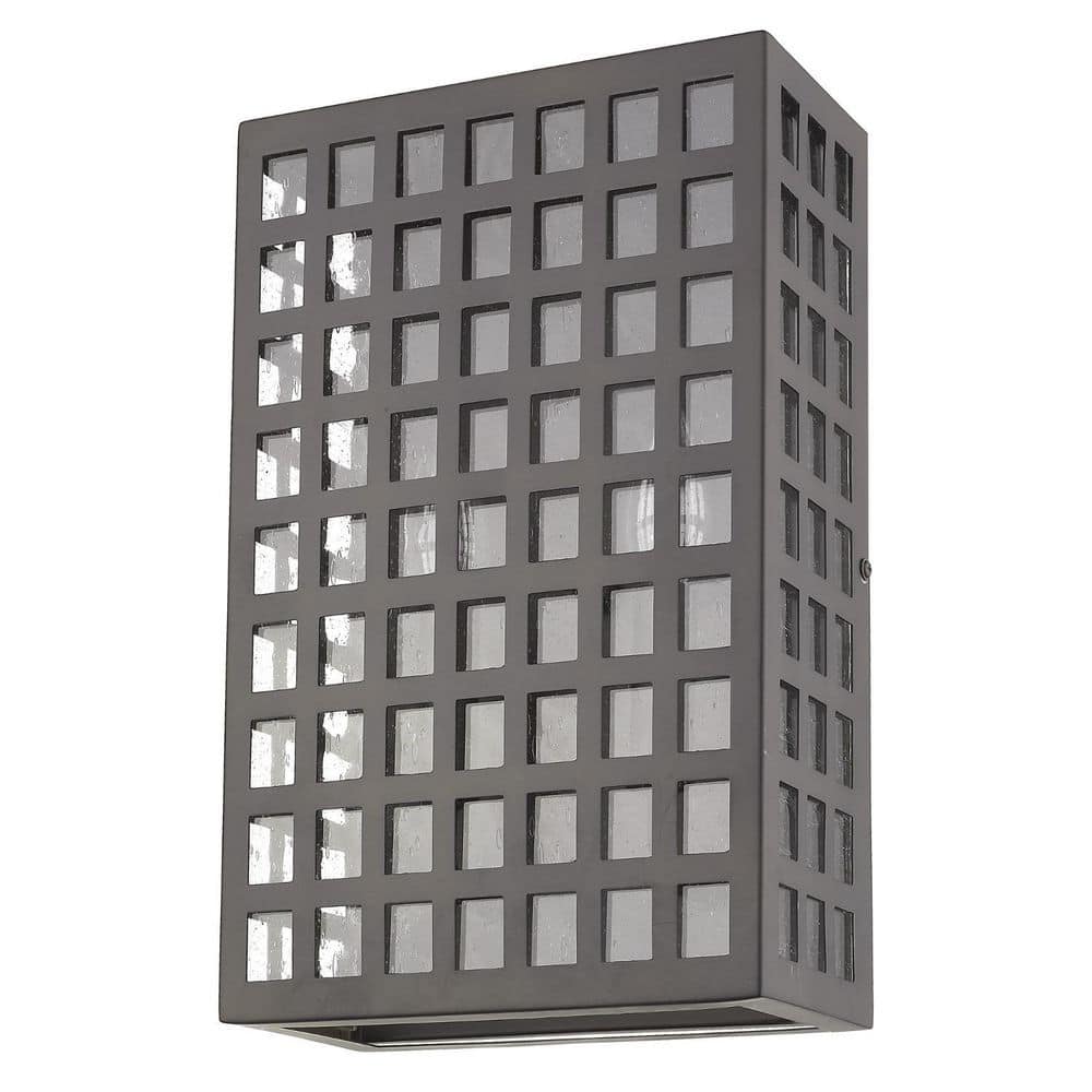 13.25 in. Bronze Indoor Hardwired Sconce with No Bulbs Included price history on PriceWatchPro