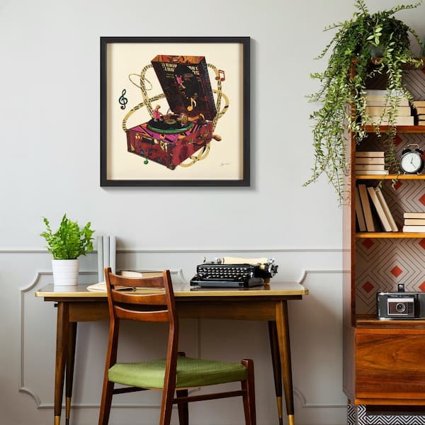 Empire Art Direct Wind Up 78 in. Alex Zeng's Dimensional Framed