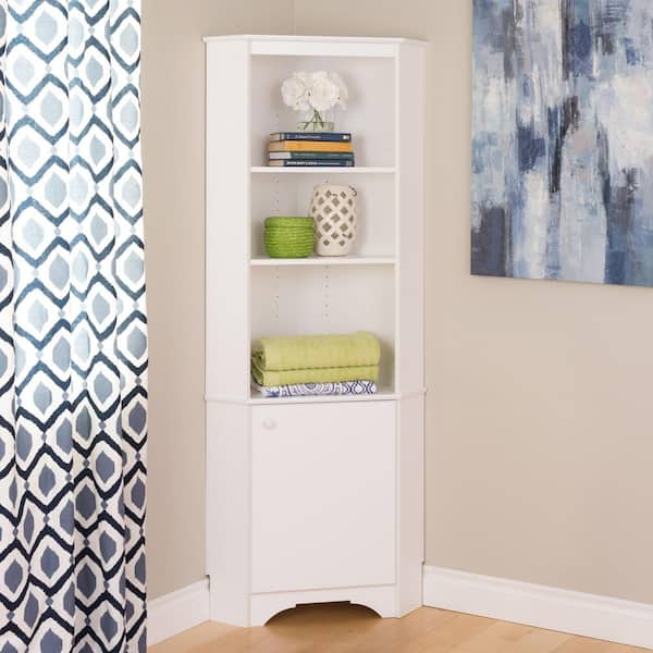 Prepac elite deals corner storage cabinet