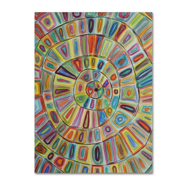 Trademark Fine Art 24 in. x 18 in. "Ma Cible" by Sylvie Demers Printed Canvas Wall Art
