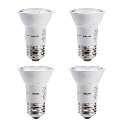 50-Watt Equivalent PAR16 Household LED Flood Light Bulb Bright White (4-Pack)