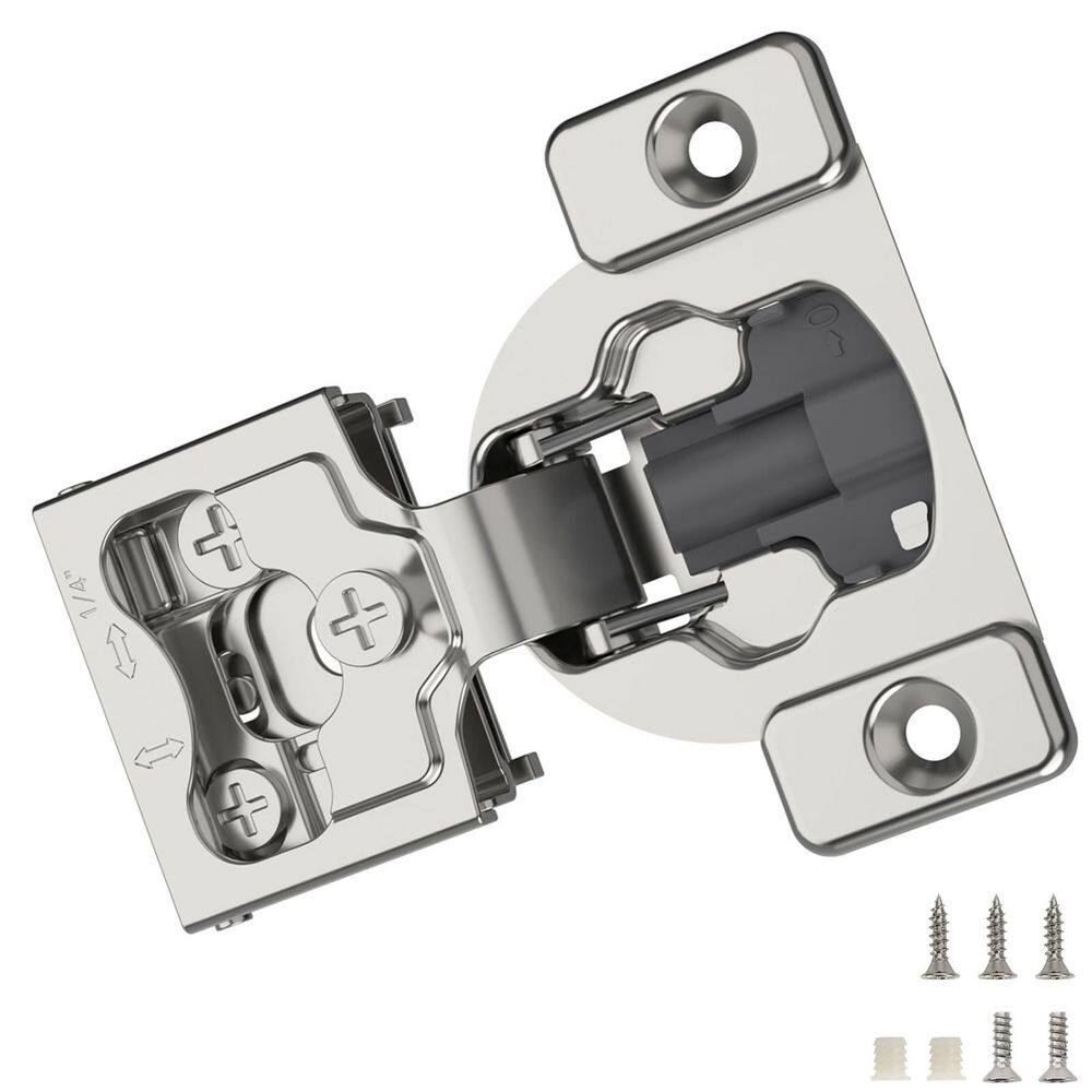 Face Frame 105° Overlay Soft Close Concealed Hinge 4D Adjustable Silent Self Closing Nickel Finish 10 Pack price history on PriceWatchPro