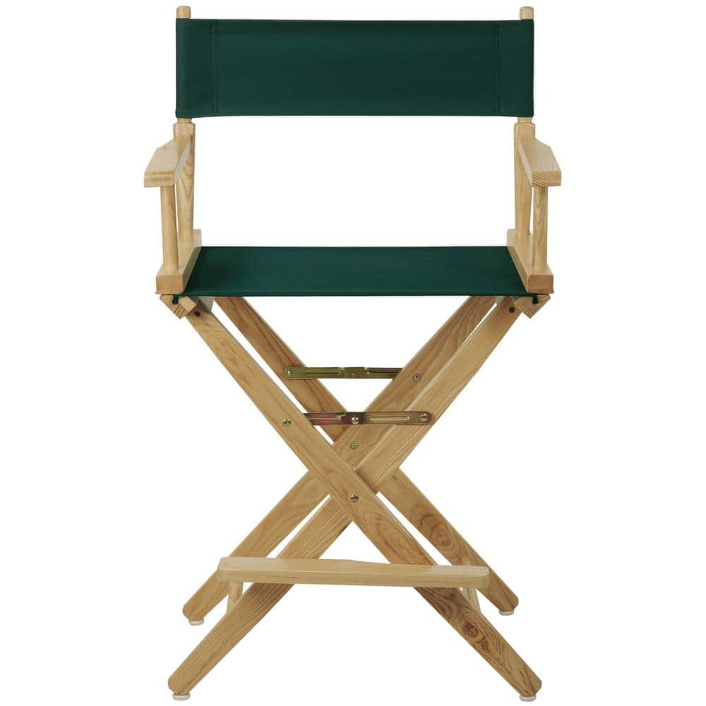 American Trails 24 In Extra Wide Natural Frame Hunter Green Canvas   Natural Frame Hunter Green Canvas American Trails Folding Chairs N206 20 032 32 64 1000 