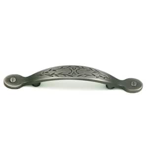 Leaf 3 in. Weathered Nickel Arch Cabinet Drawer Center-to-Center Pull