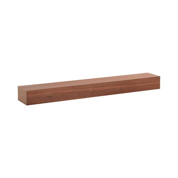 Modern Ember Walnut Creek Burnished Walnut Stain 72 in. Walnut