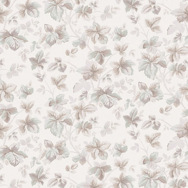 Laura Ashley Autumn Leaves Natural Matte Non Woven Removable Paste the Wall Wallpaper