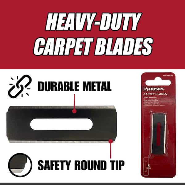Husky Carpet Blade (5-Pack)