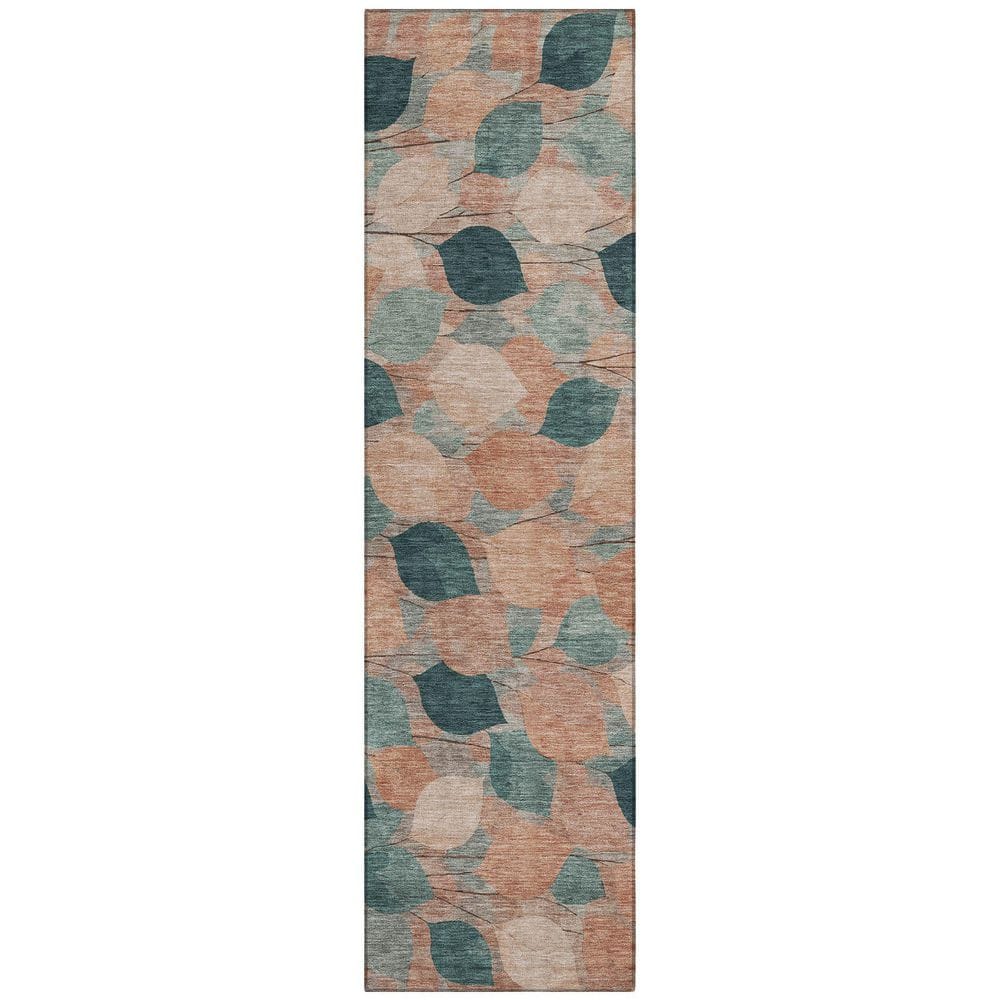Chantille Machine Washable Indoor/Outdoor Abstract ACN2444 Copper 2 ft. x 7 ft. Runner Rug price history on PriceWatchPro