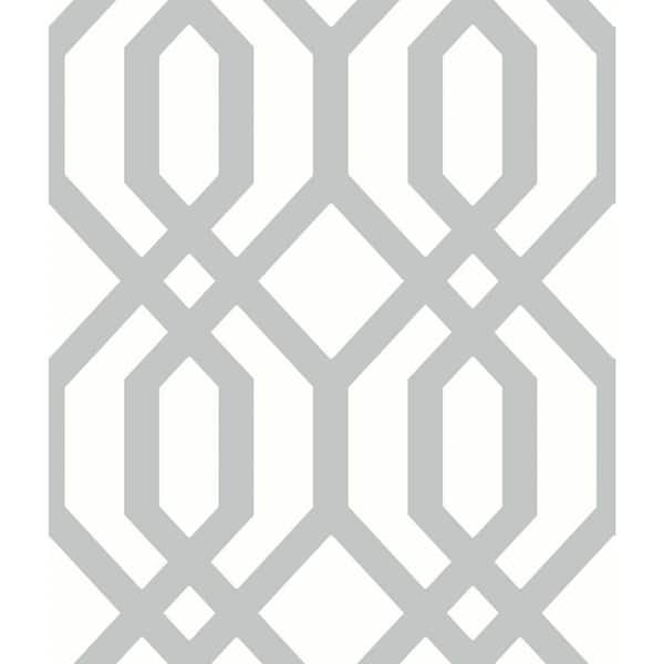 RoomMates 28.18 sq. ft. Gazebo Lattice Peel and Stick Wallpaper