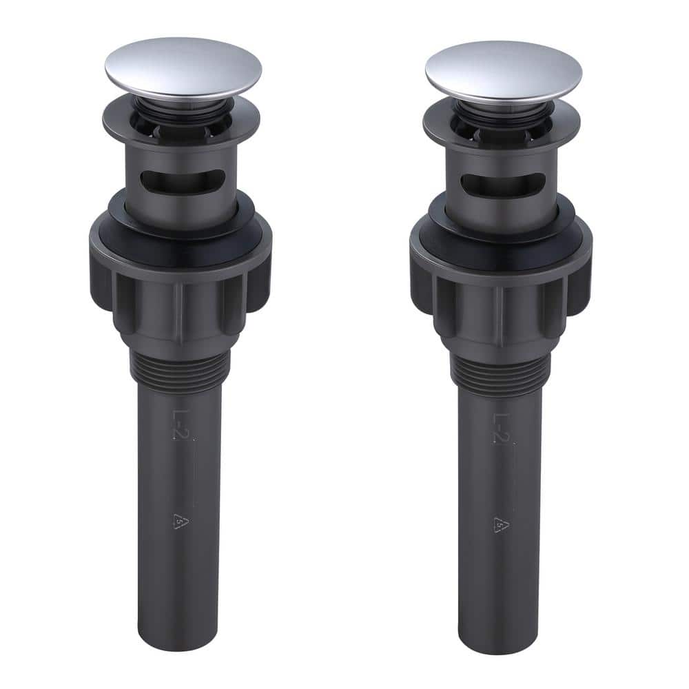 Pop-up Drain Assembly Stopper with Overflow in Chrome 2-Piece price history on PriceWatchPro