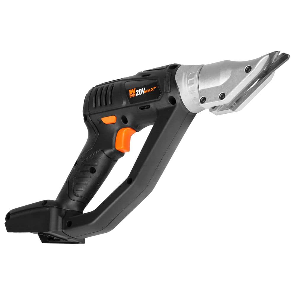 WEN 20-Volt Maximum Cordless Variable Speed Swivel Head Electric Metal  Shear (Tool Only) 20314BT - The Home Depot