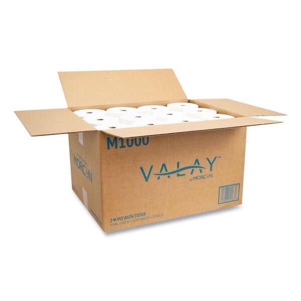 Recycled 2-Ply Small Core Toilet Paper, Septic Safe, Natural White, 1,000 Sheets, 36 Rolls/Carton Recycled 2-Ply Small Core Toilet Paper, Septic Safe, Natural White, 1,000 Sheets, 36 Rolls/Carton