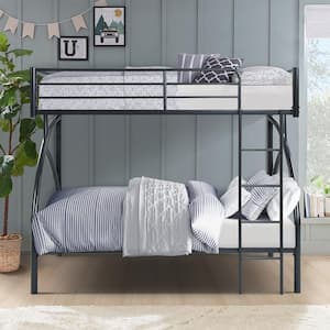 Clementine Black Finish Twin/Twin Metal Bunk Bed