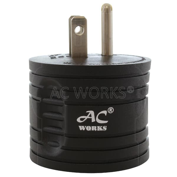 AC WORKS 15A Home Plug to RV TT-30 30A 125-Volt RV Female