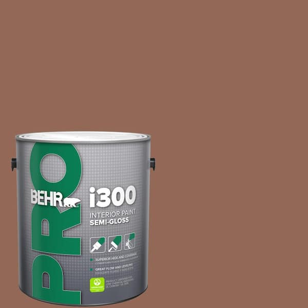 BEHR PRO 1 gal. #S190-6 Rio Rust Semi-Gloss Interior Paint
