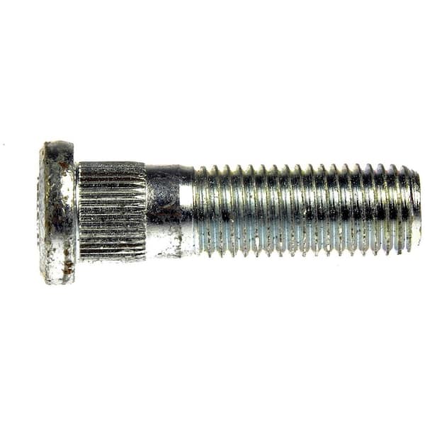 Autograde M121.50 Serrated Wheel Stud 12.80mm Knurl, 43.75mm Length