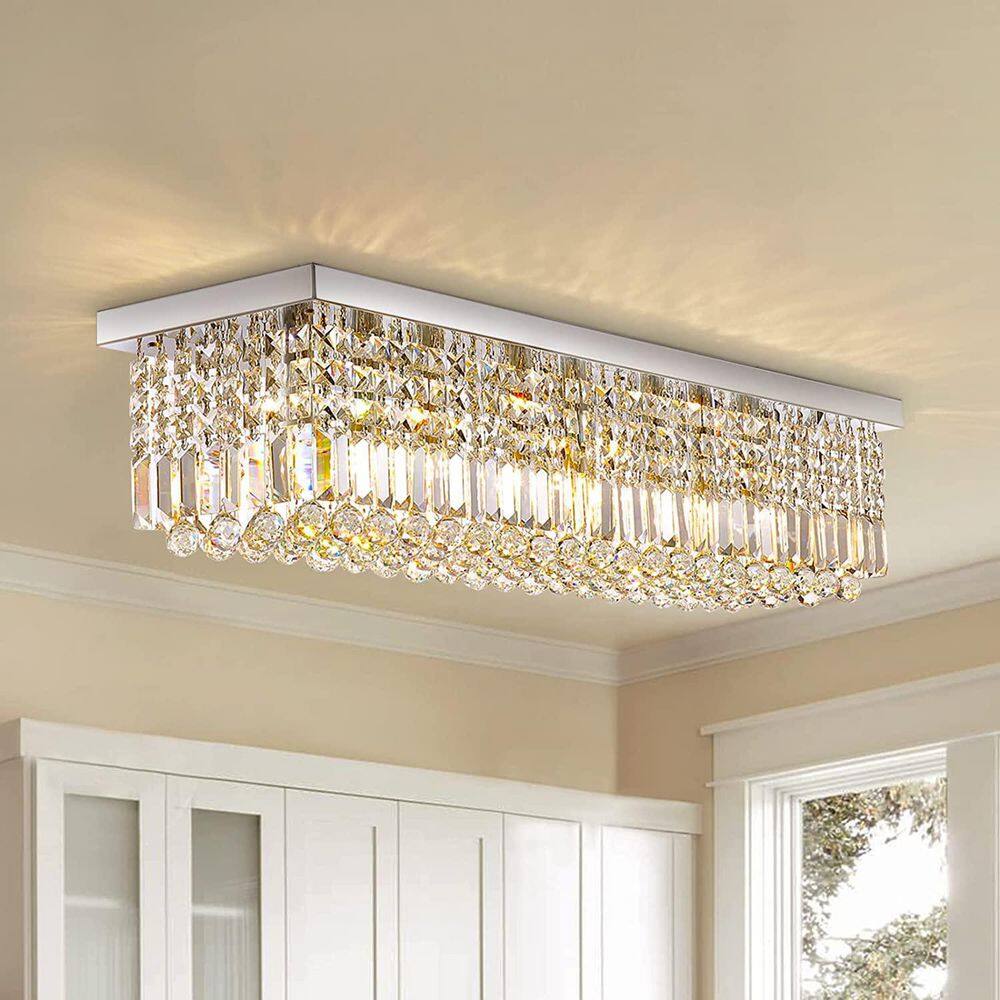 rectangular ceiling chandelier